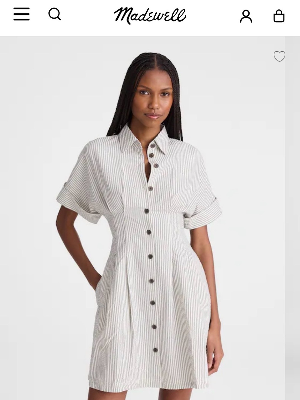 The Perry Mini Shirtdress